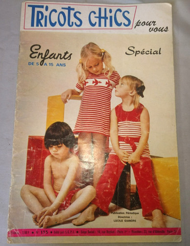 Ancien livre loisir tricot - livre,