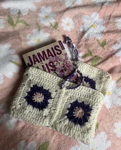 Pochette livre crochet - pochette,